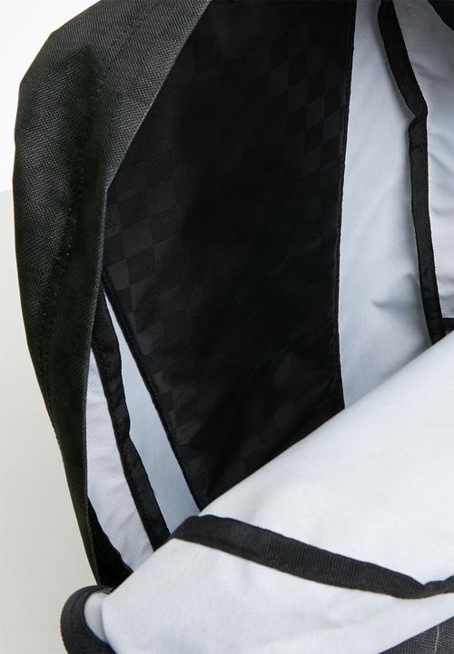 Vans - Old skool check backpack - black & charcoal