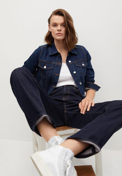 MANGO - Jacket vicky - blue