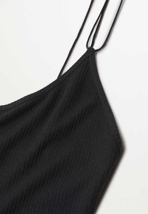 MANGO - Top manita - black