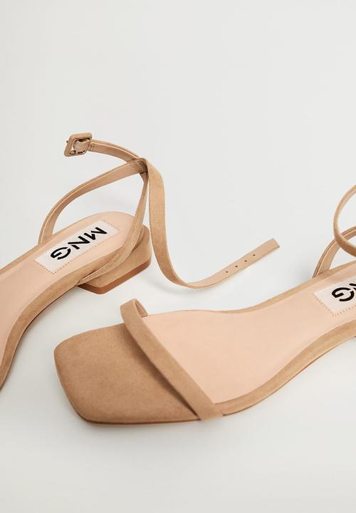 MANGO - Africa sandal - light brown