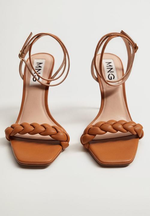 MANGO - Tren heel - medium brown