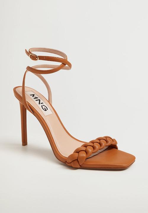 MANGO - Tren heel - medium brown