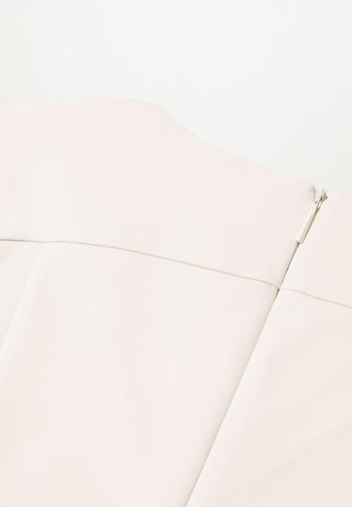 MANGO - Dress cofi-a - light beige