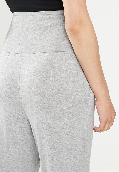 edit Maternity - Drop crotch jogger - grey