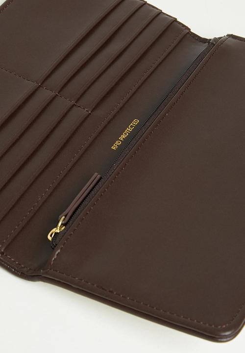 POLO - Polo panama continental purse - cream