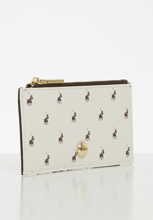 POLO - Polo panama card holder - cream