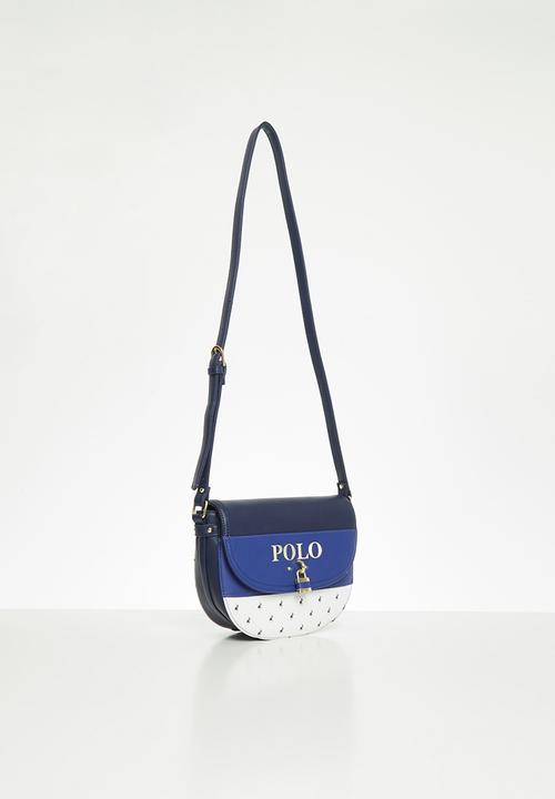 POLO - Resort flapover sling - blue