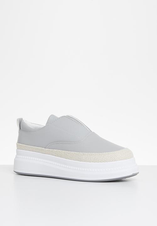 Butterfly Feet - Senhora 2 flatform sneaker - grey