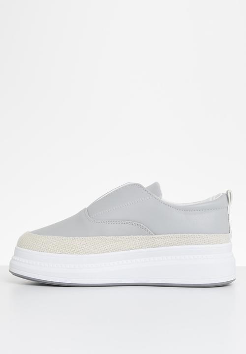 Butterfly Feet - Senhora 2 flatform sneaker - grey