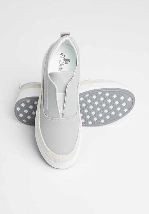 Butterfly Feet - Senhora 2 flatform sneaker - grey