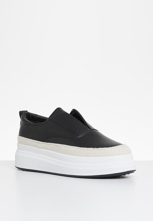 Butterfly Feet - Senhora 2 flatform sneaker - black