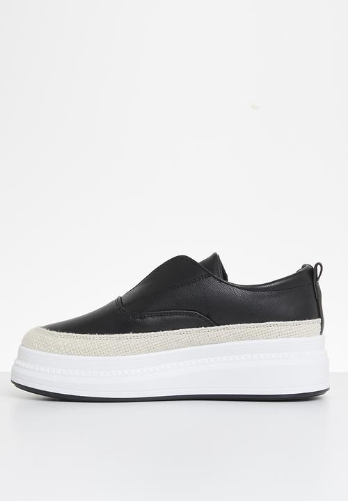 Butterfly Feet - Senhora 2 flatform sneaker - black