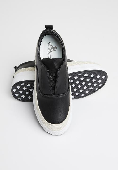 Butterfly Feet - Senhora 2 flatform sneaker - black