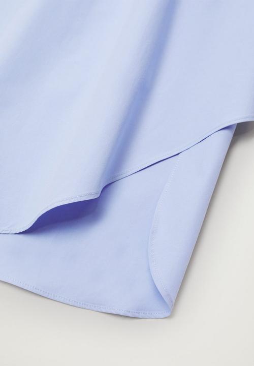 MANGO - Blouse adeu-h - light pastel blue