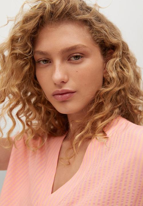 MANGO - Blouse gondole - light pastel pink