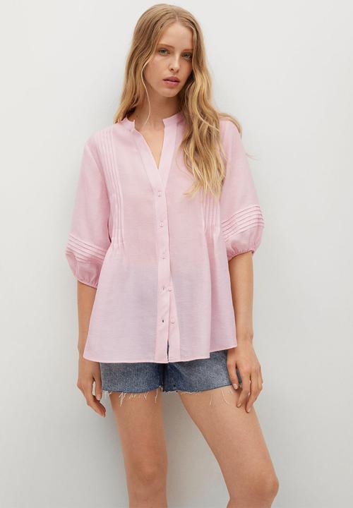 MANGO - Blouse stephy - light pastel pink
