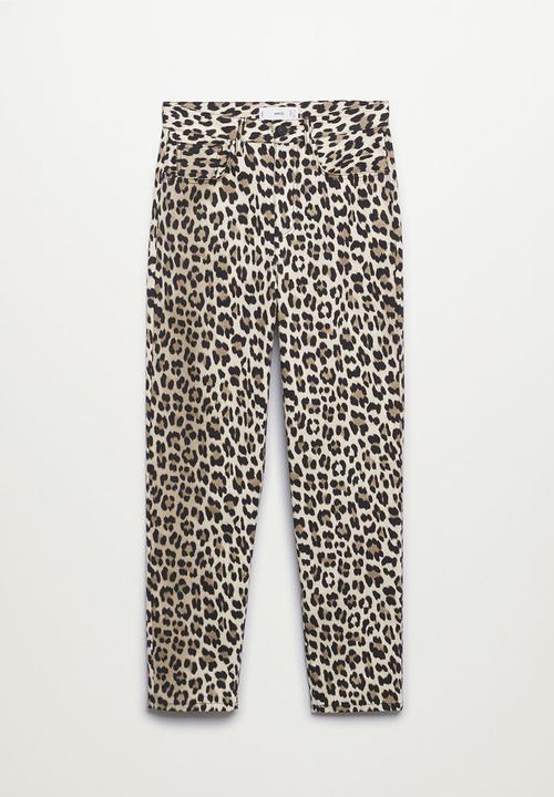 MANGO - Trousers fives - light beige