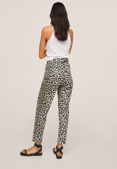 MANGO - Trousers fives - light beige