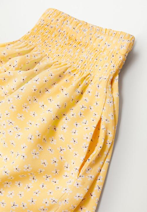MANGO - Shorts rebecca - yellow