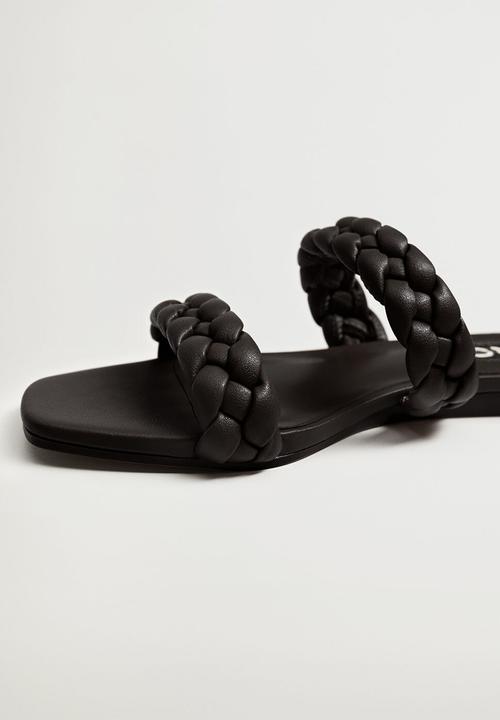 MANGO - Mulan sandal - black