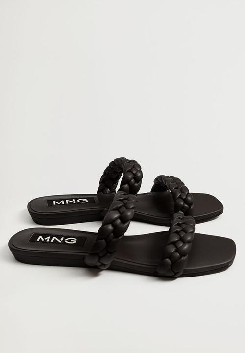 MANGO - Mulan sandal - black