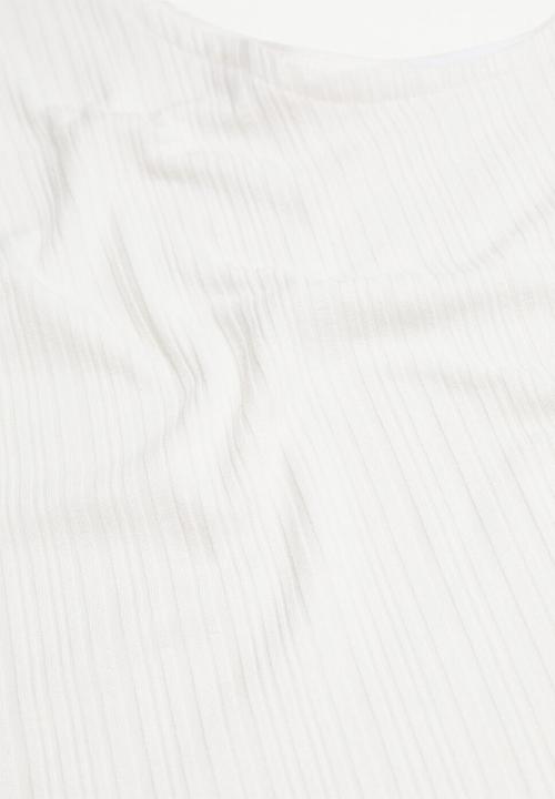 MANGO - Top cintia - white