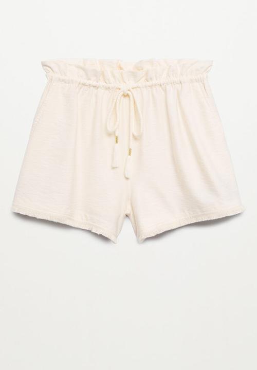 MANGO - Shorts claudi - light beige
