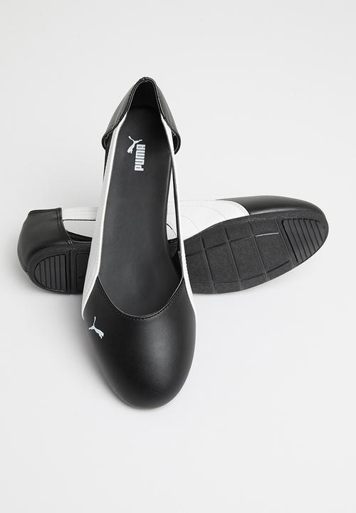 PUMA - Basic ballerina cut out - puma black-puma white