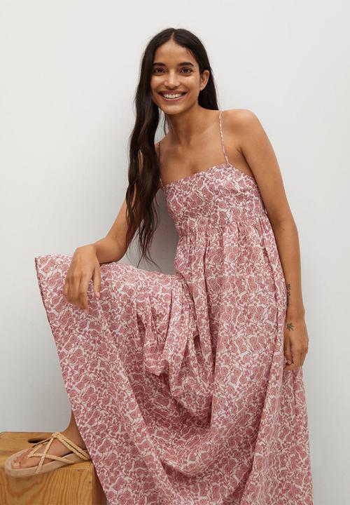 MANGO - Dress korfu - natural