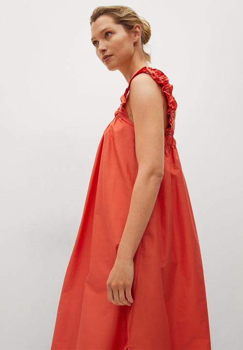 MANGO - Dress delos - medium red