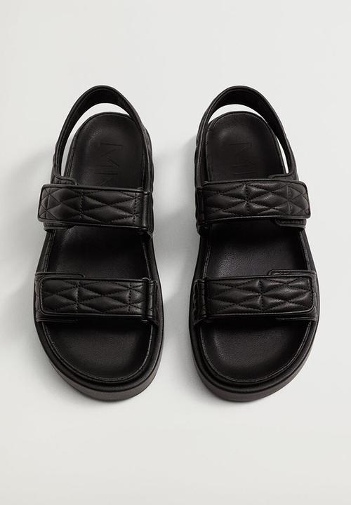 MANGO - Cat sandal - black