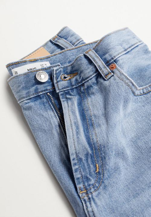 MANGO - Bermuda shorts ariadna - open blue