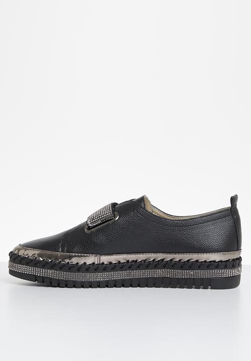 Footwork - Blinky embellished sneaker - black
