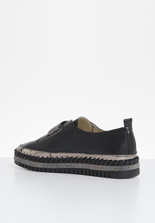 Footwork - Blinky embellished sneaker - black