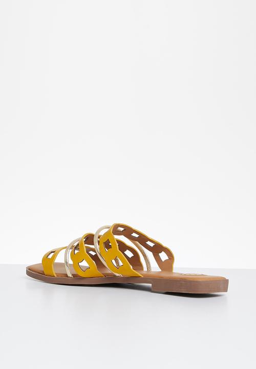 Footwork - Calisto strappy sandal - mustard