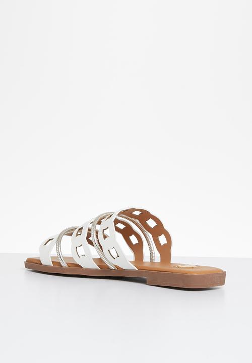 Footwork - Calisto strappy sandal - white