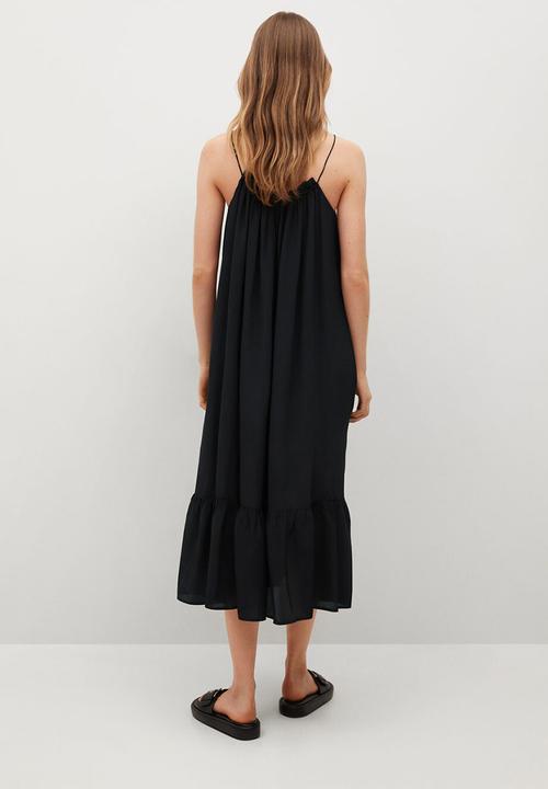 MANGO - Dress vale - black
