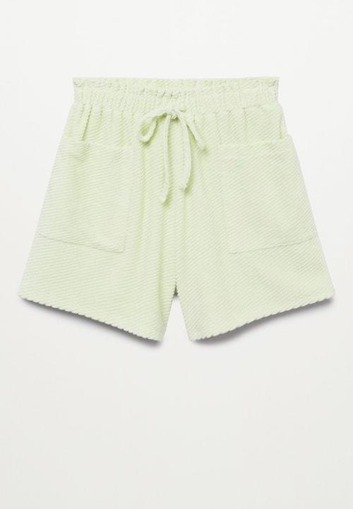 MANGO - Shorts belito - light pastel green