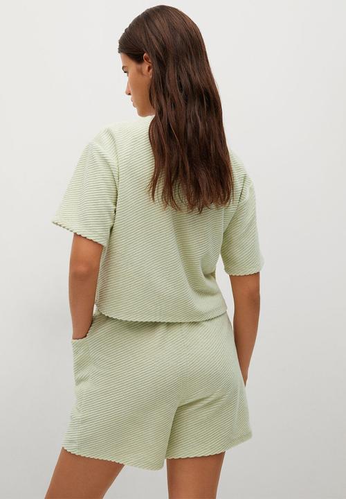 MANGO - Shorts belito - light pastel green
