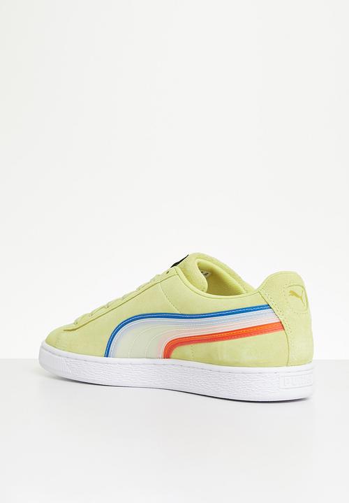 PUMA - Suede triplex tech - suede triplex tech - 38193703 - yellow pear-puma white
