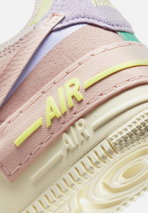 Nike - Air Force 1 shadow - cashmere/pale coral-pure violet