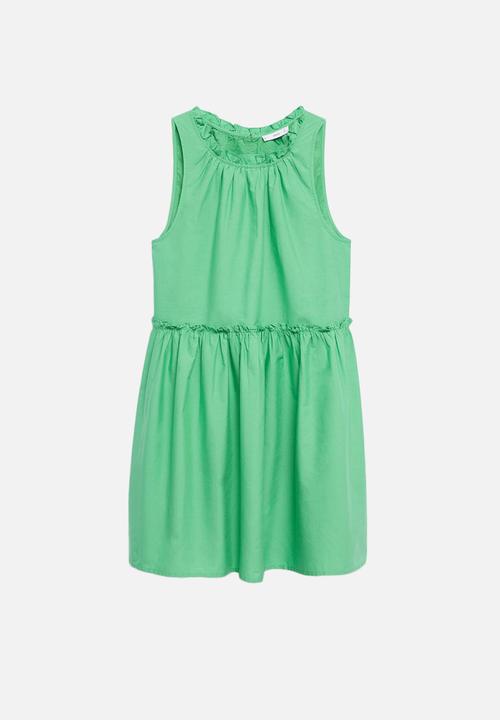 MANGO - Dress mikonos - green