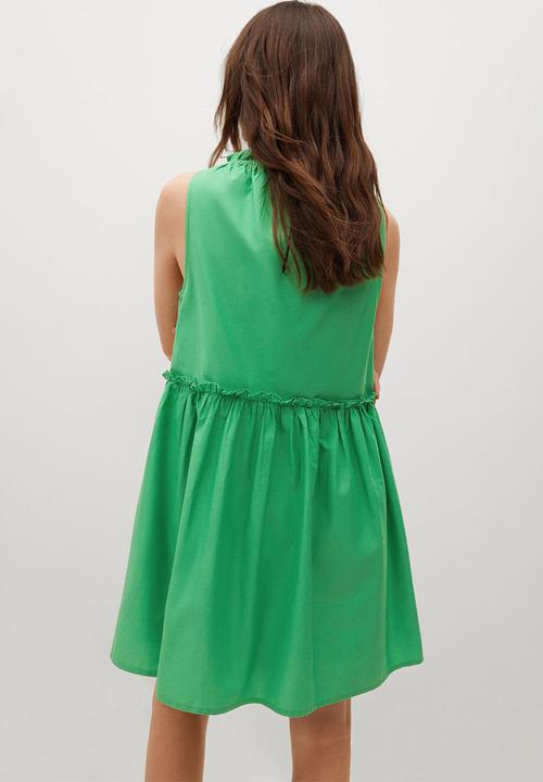 MANGO - Dress mikonos - green