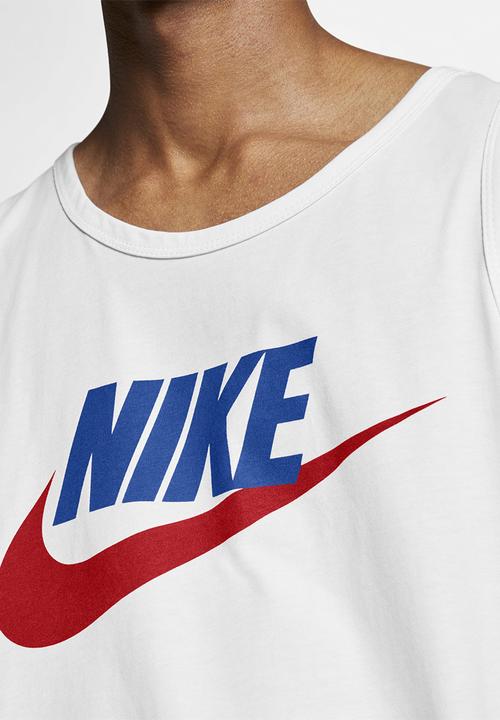 Nike - Nsw tank icon futura - white