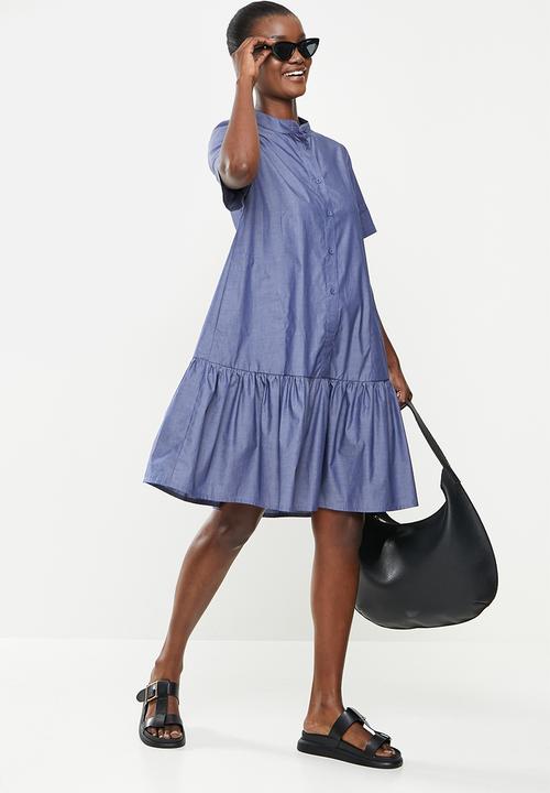 AMANDA LAIRD CHERRY - Kidds dress - navy 