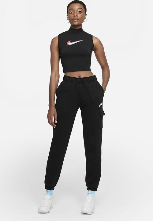Nike - Nsw tank mock prnt - black