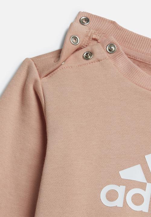 adidas Performance - I bos logo jog set - pink 
