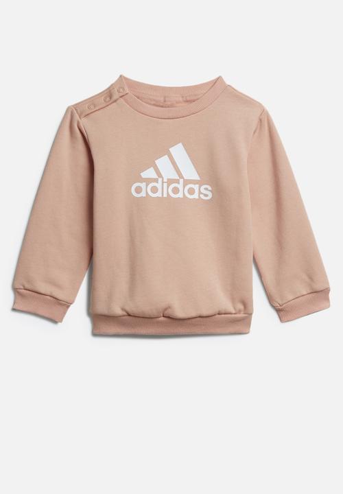 adidas Performance - I bos logo jog set - pink 