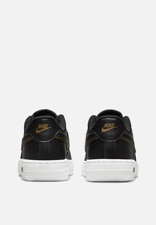 Nike - Nike force 1 lv8 - black-metallic gold-white
