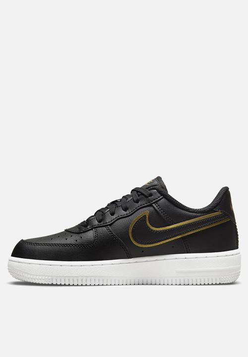 Nike - Nike force 1 lv8 - black-metallic gold-white